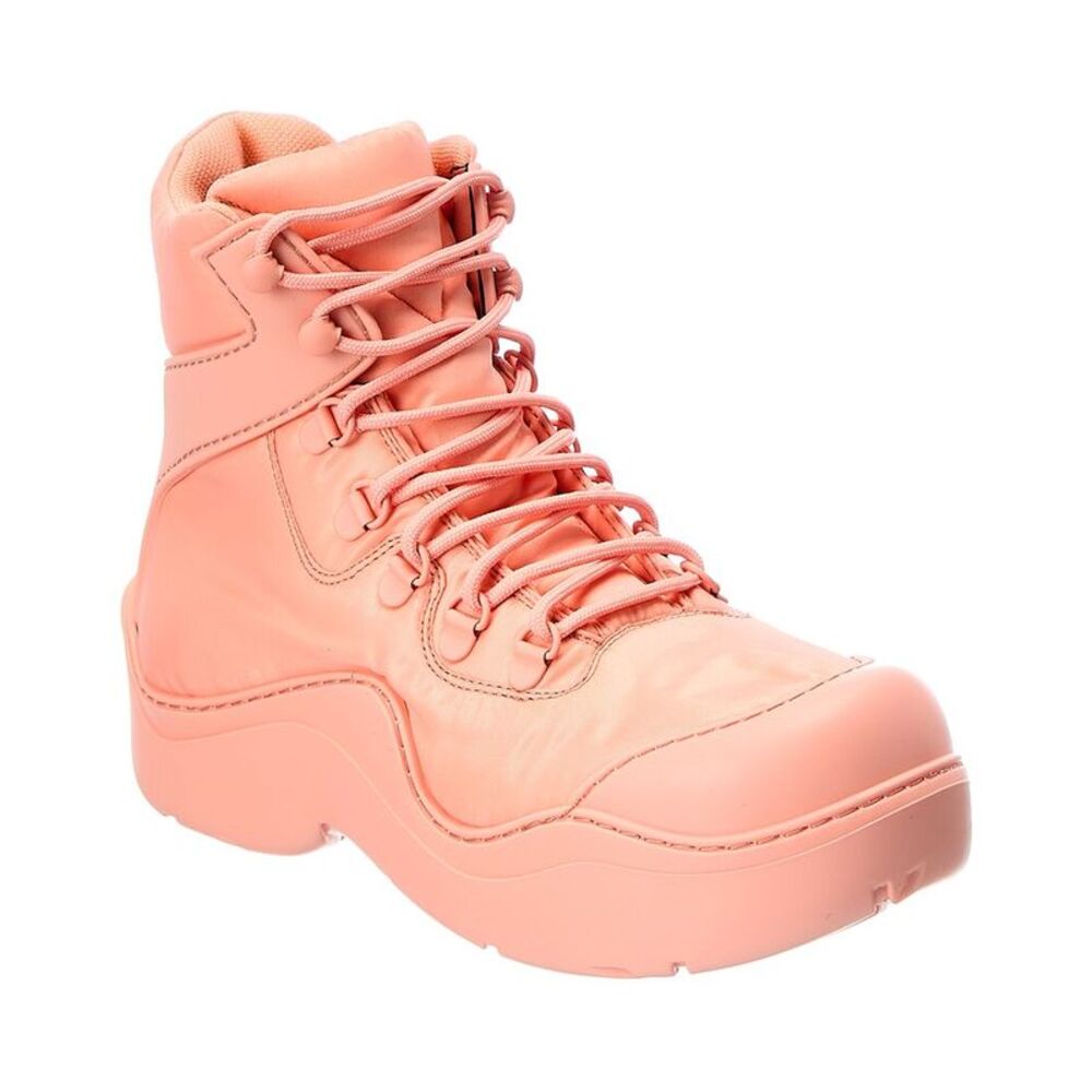 Bottega Veneta The Puddle Bomber Rubber Boot, Pink